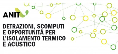 CONVEGNO ON-LINE Detrazioni, scomputi e opportunità per l'isolamento termico e acustico